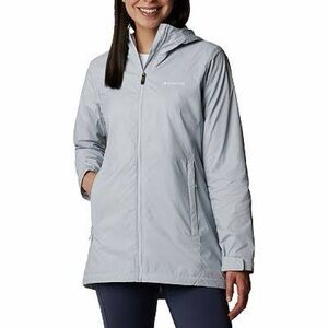 Columbia Womens Switchback II Lined Long Rain Jacket, Cirrus Grey, Small